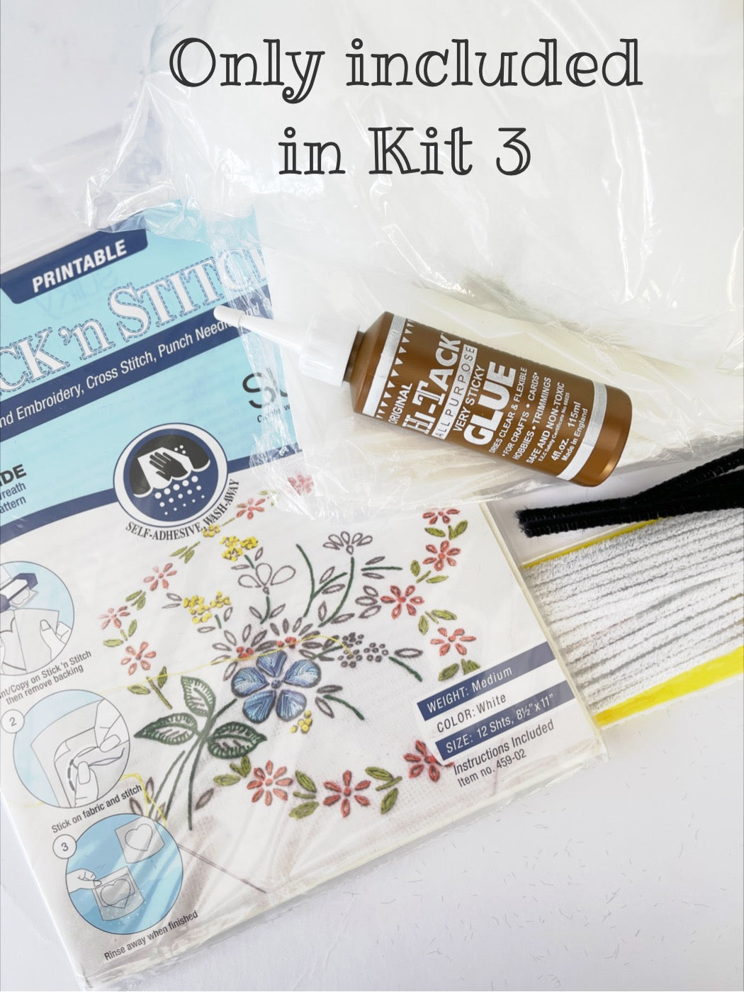 Supply kit for mmmcrafts 'Twelve day ornament set" by Larissa Holland