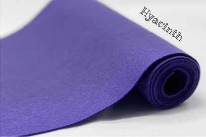 100% Wool Felt half metre Hyacinth Purple