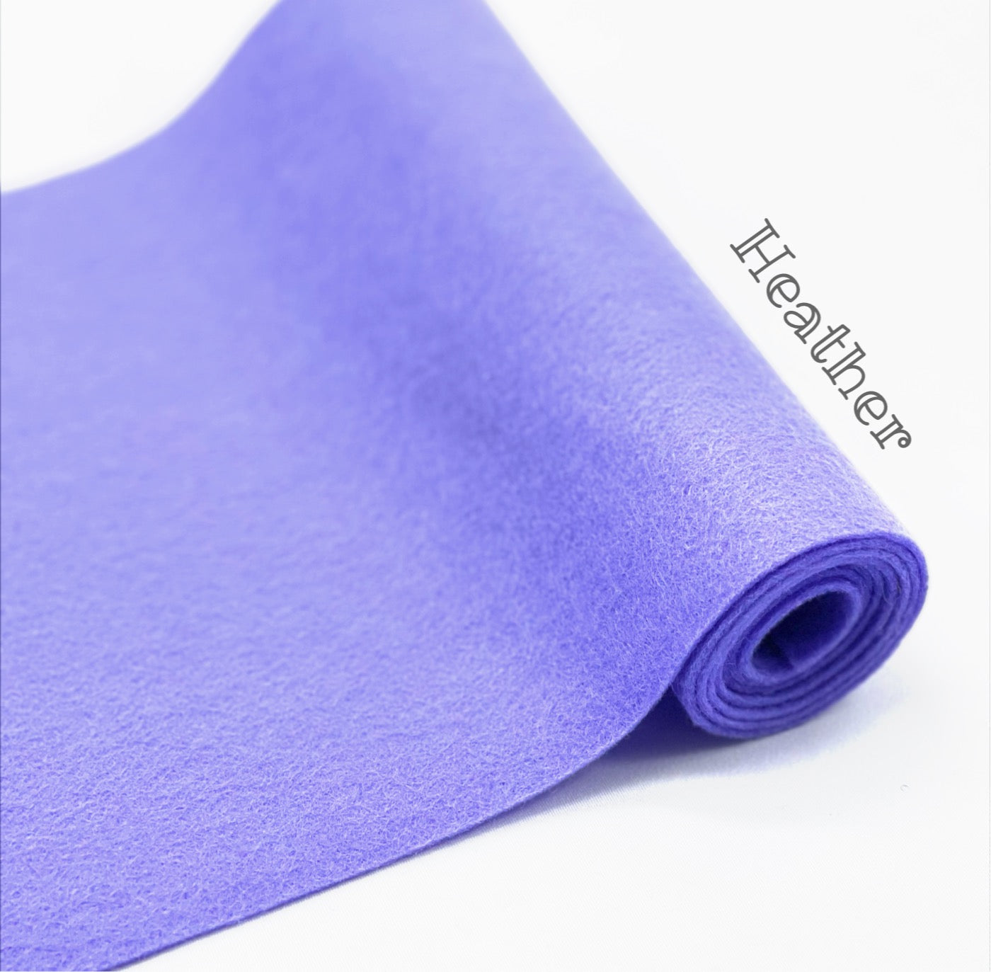100% Wool Felt half metre  Heather Purple