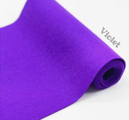 100% Wool Felt half metre Violet Purple