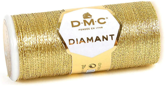 DMC Diamant metallic embroidery thread - 35 metre, 3 ply