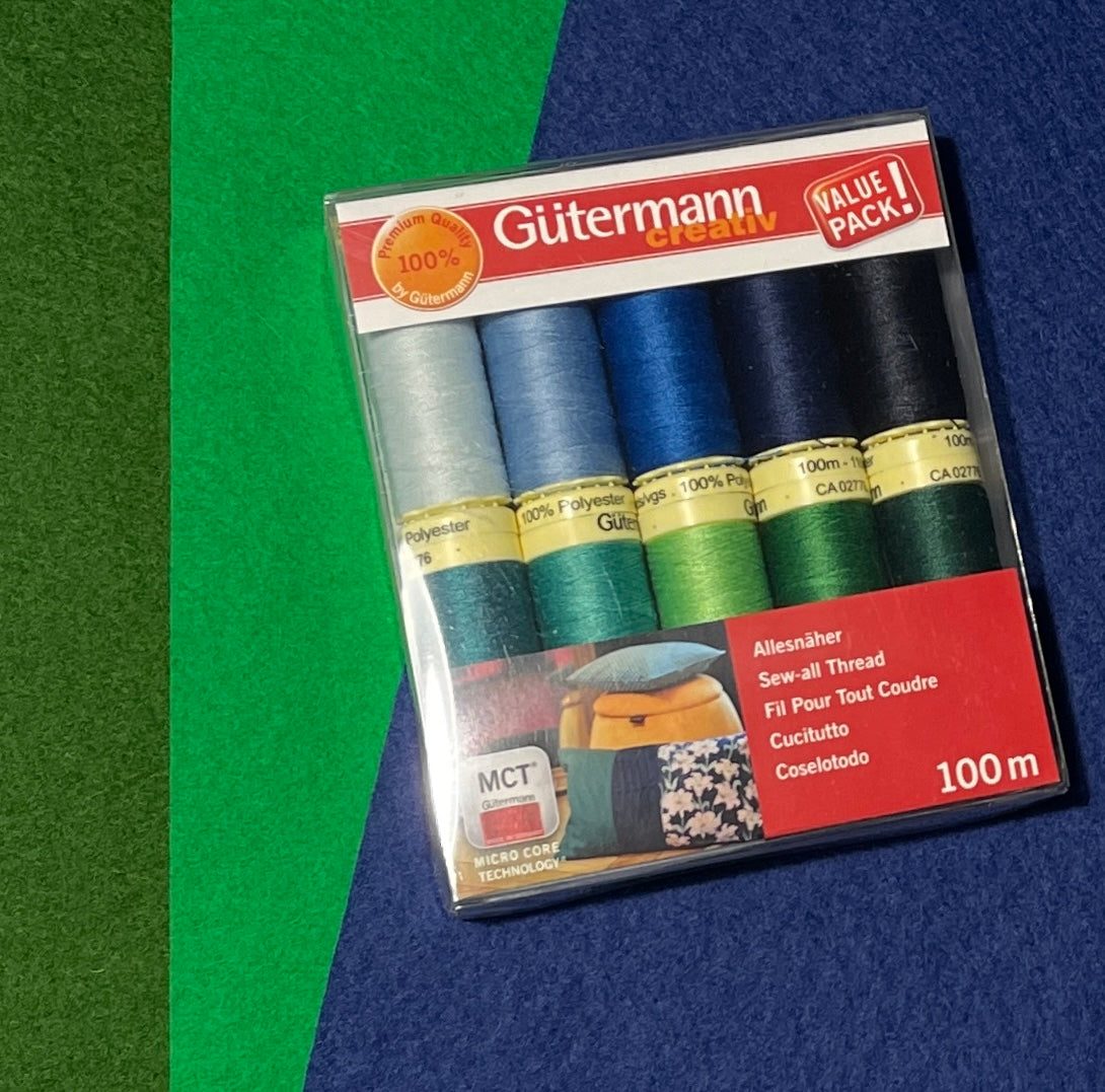 Gutermann Sew-it-all thread packs