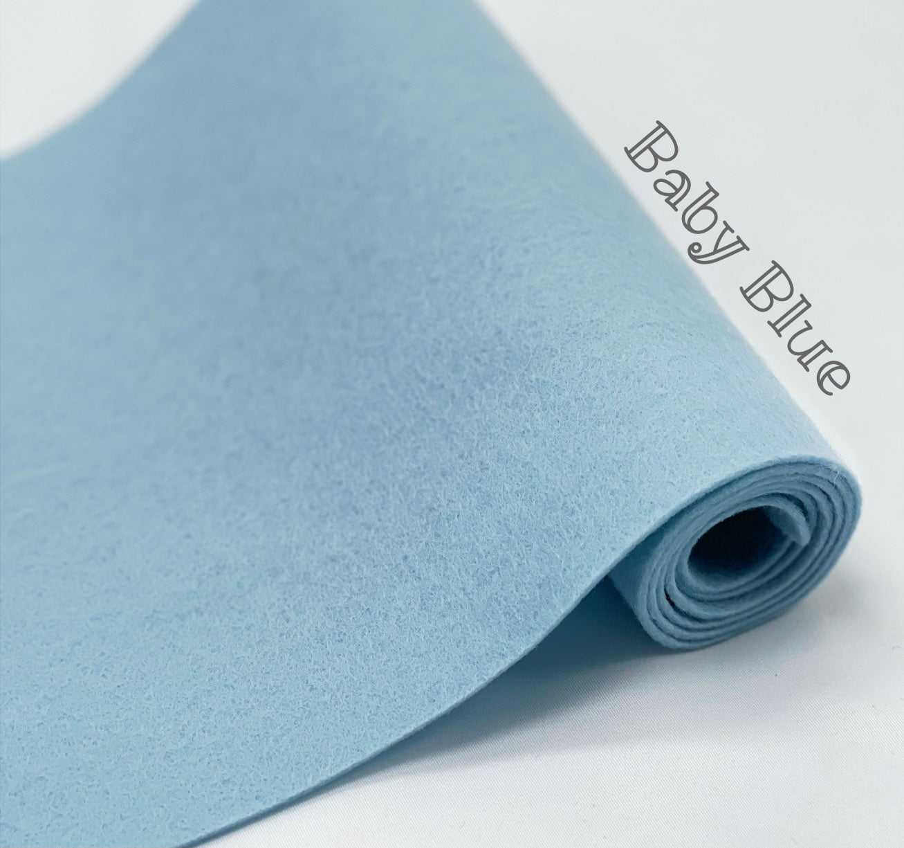 Shades of Blue Felt Color Set 9 x 12 Wool Blend Felt 22 sheets