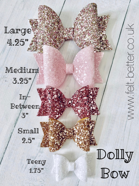 Dolly Bow SVG - Individual Sizes