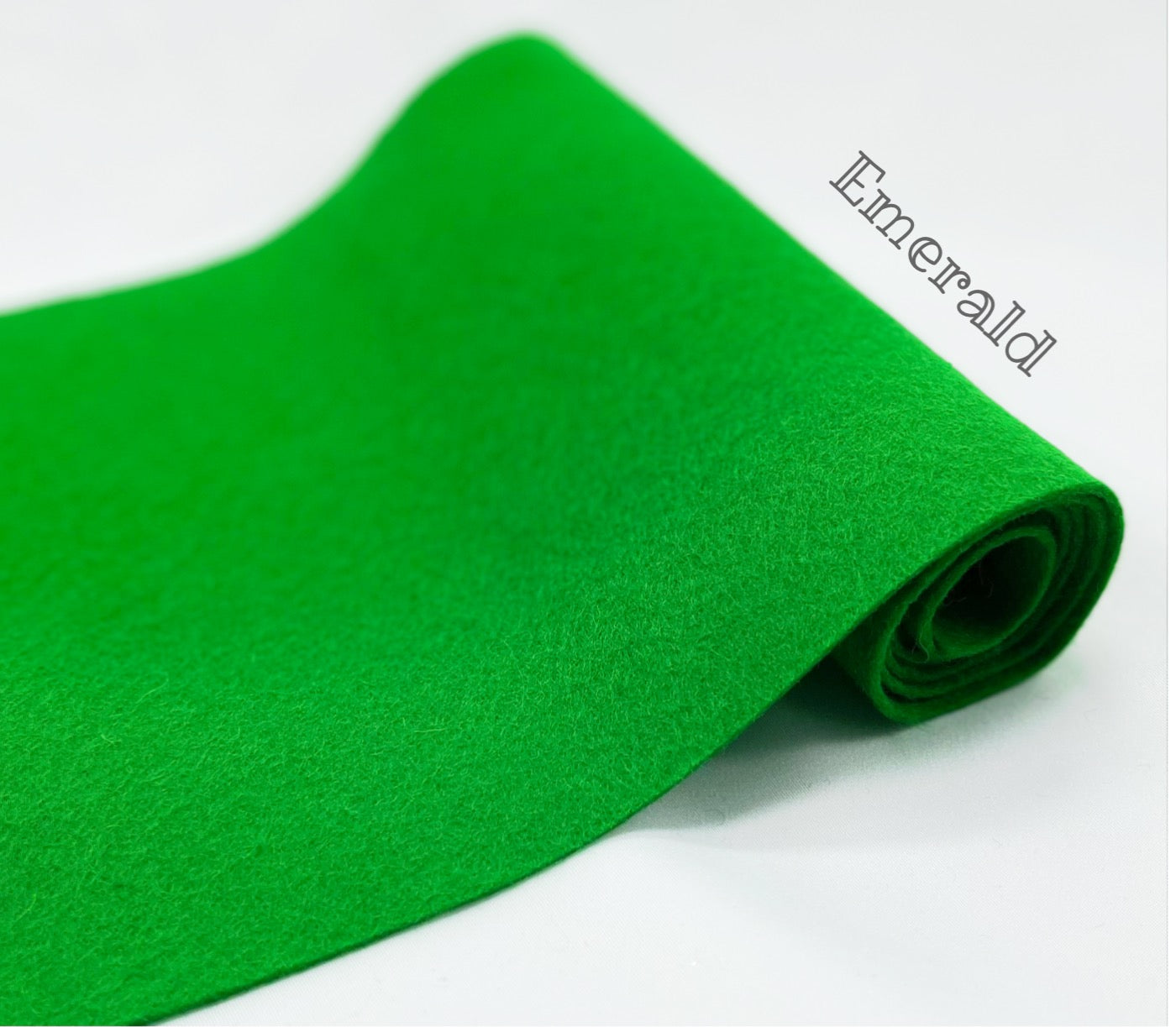 All the Greens - 100% Wool Felt - 13 different Green shades
