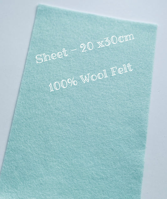 100% Wool felt sheets